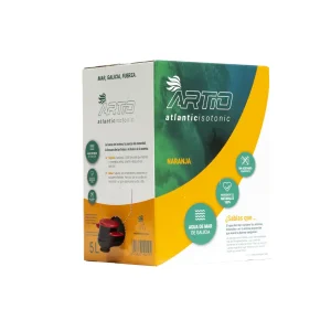 Bag in box 5L de bebida isotónica Artio sport naranja