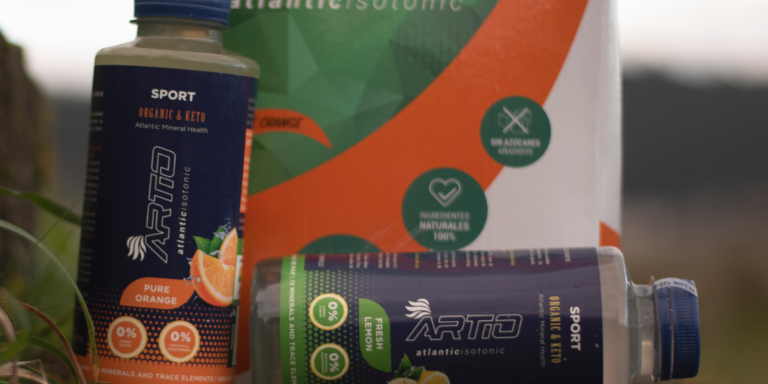 Artio, bebida isotónica natural con agua de mar