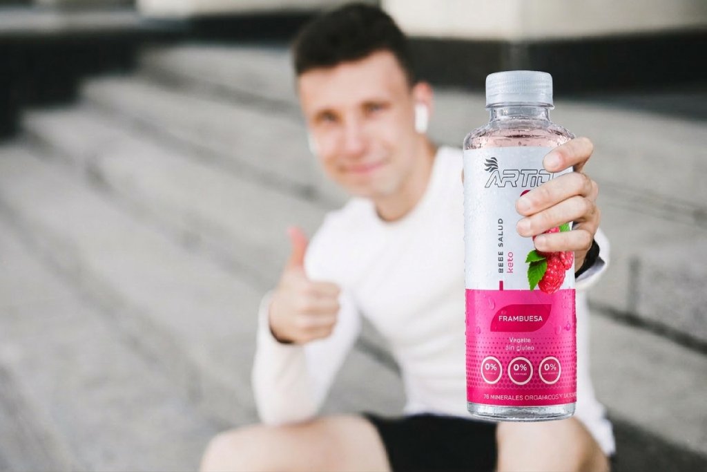 Bebidas isotónicas,ingredientes  100% naturales,agua de mar,galicia