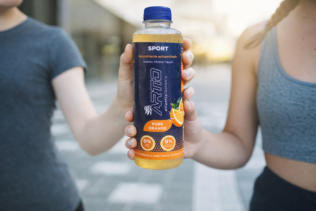 Bebidas isotónicas,ingredientes  100% naturales,agua de mar,galicia